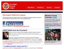 Tablet Screenshot of nnleague.org